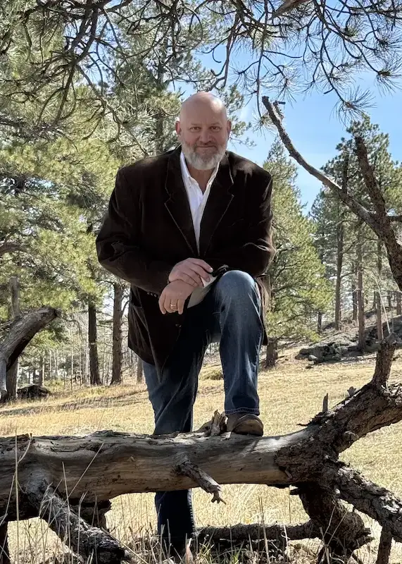 todd york foot on branch portrait