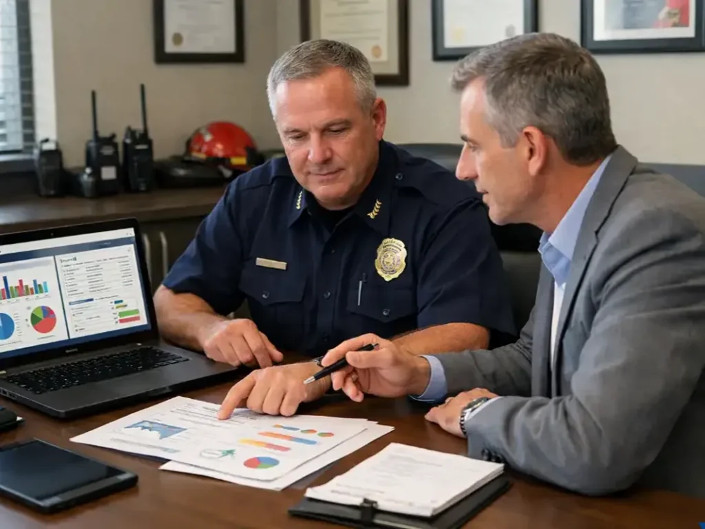 fire chief consultant software procurement meeting